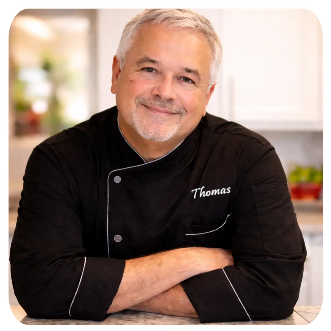 Chef Thomas, recipe developer and home cooking expert