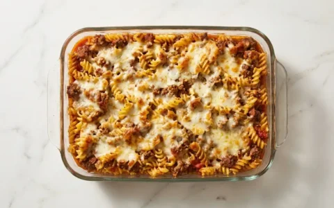 Photorealistic food photography of Johnny Marchetti, naturally plated and freshly cooked on white marble with natural daylight.