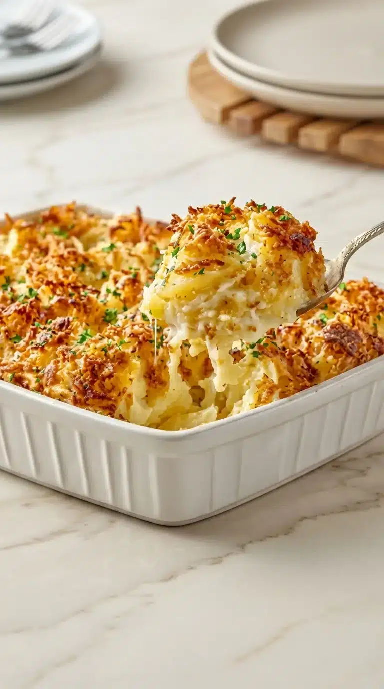 Photorealistic Mary's Potatoes Cooper's Hawk, freshly cooked and plated on white marble. Naturally lit, 9x16.