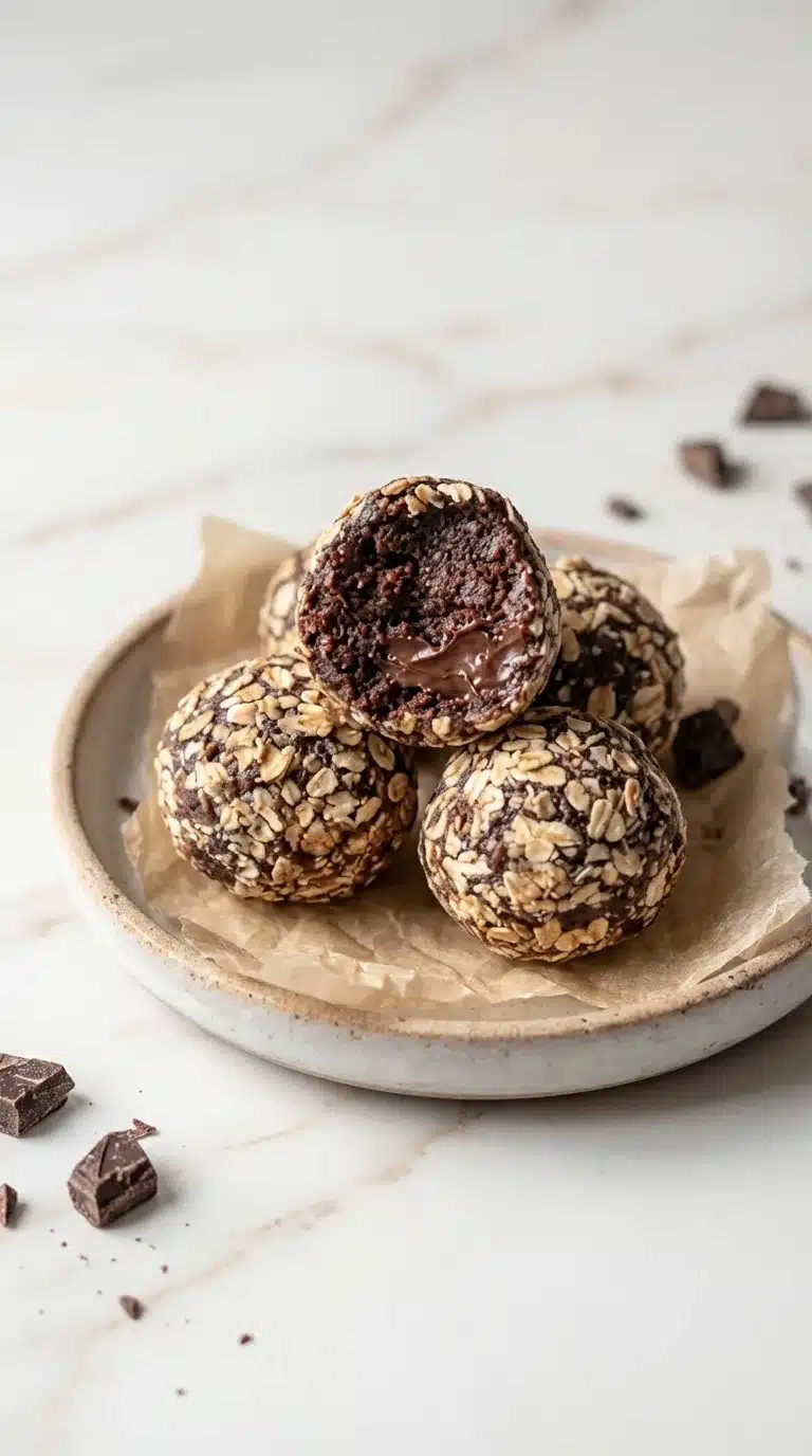 Photorealistic Moose Farts Without Coconut, naturally plated and ready to serve on white marble with natural daylight.