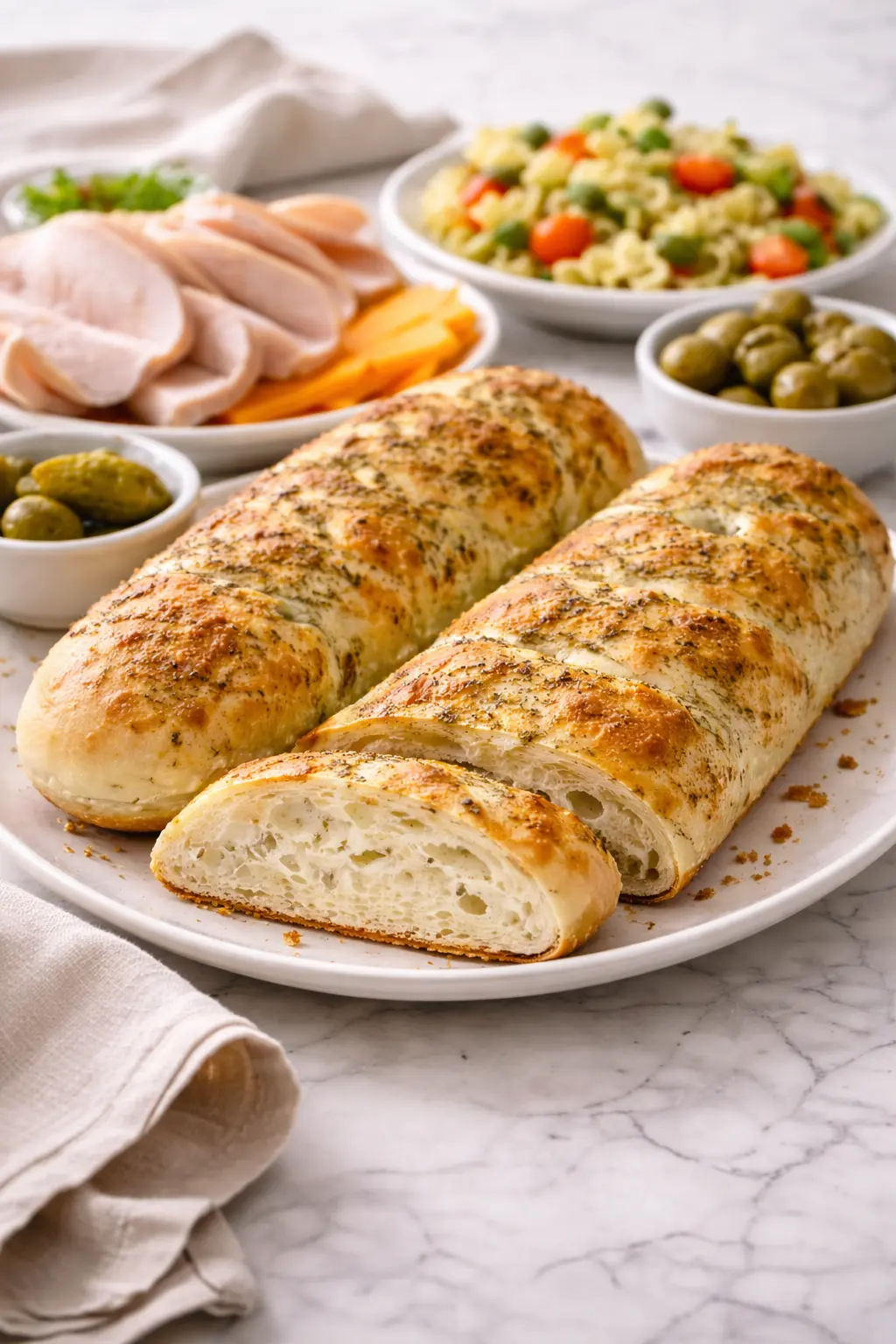 subway italian herb and cheese bread homemade meal