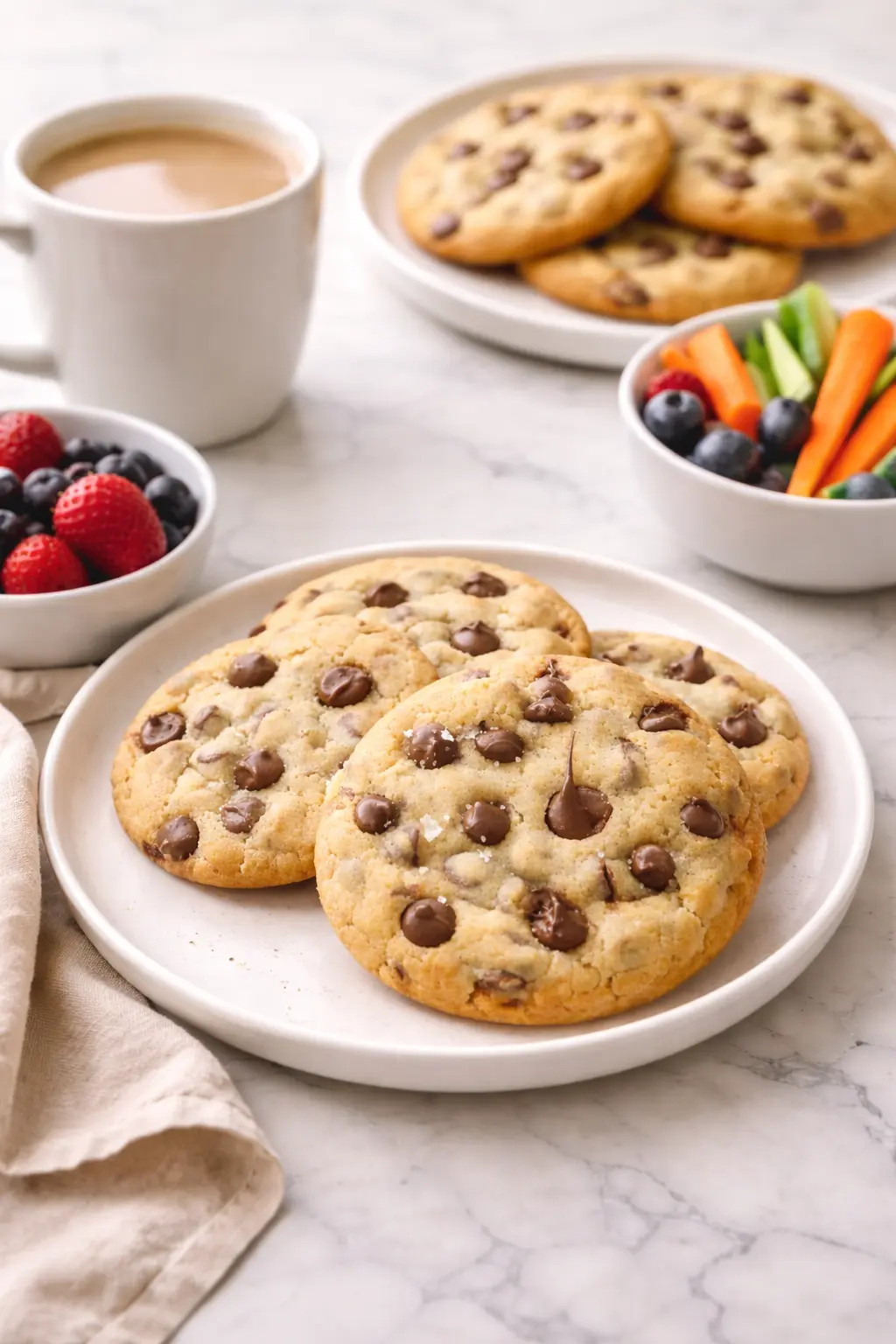 Sugar-Free Chocolate Chip Cookies Sugar-Free Chocolate Chip Cookies