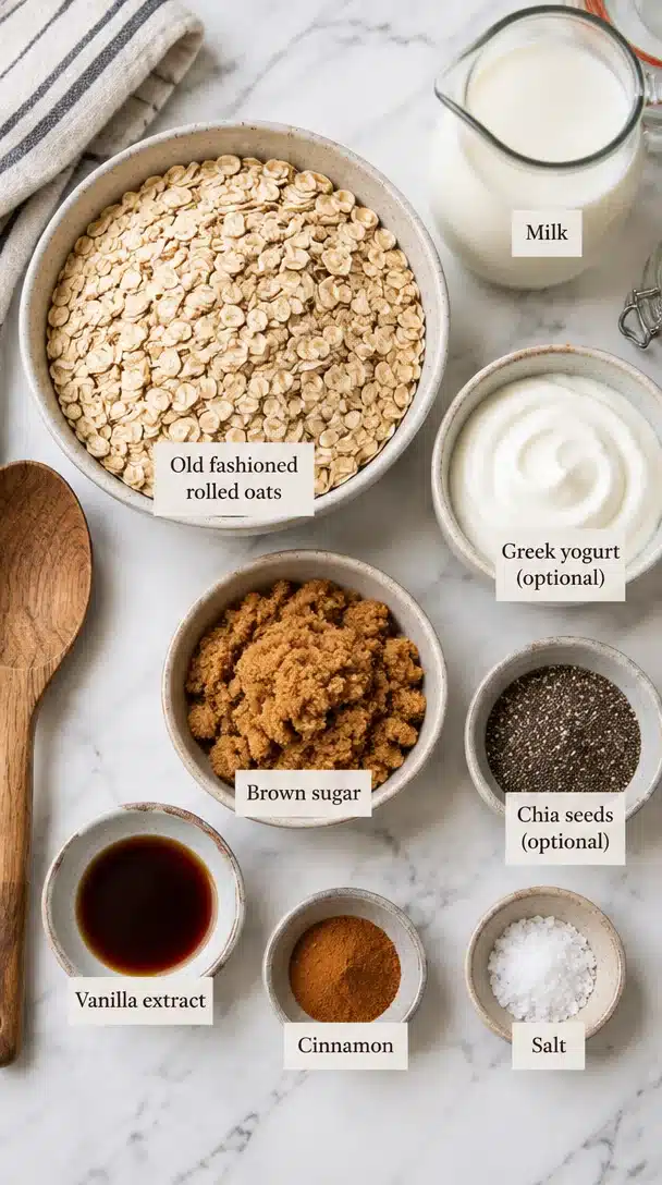 Brown Sugar Overnight Oats