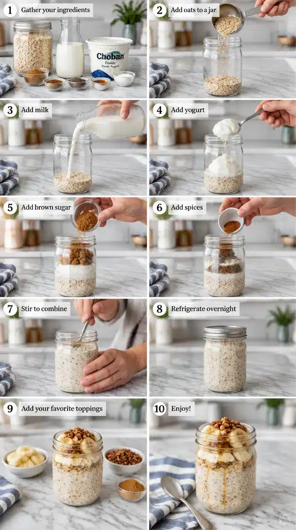 Brown Sugar Overnight Oats Brown Sugar Overnight Oats