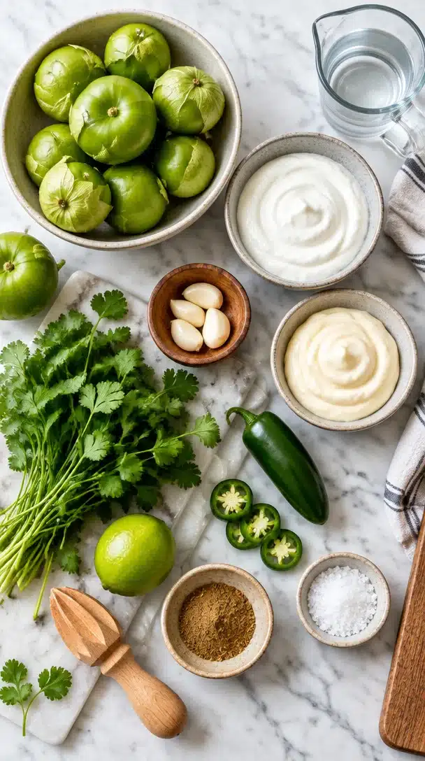 Creamy Tomatillo Dressing
