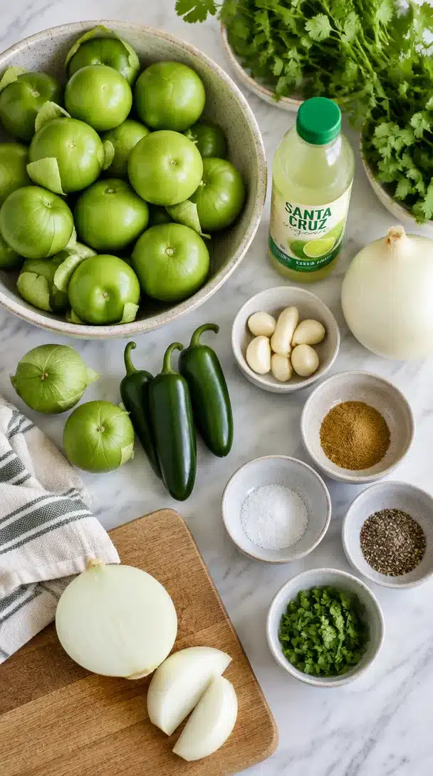 How to Can Tomatillo Salsa Verde
