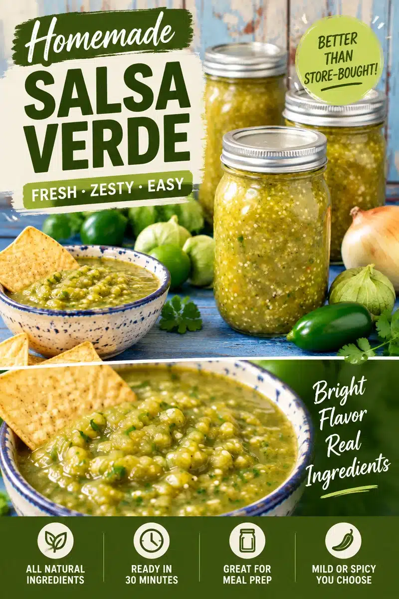 Roasted Tomatillo Salsa Verde Canning Recipe Roasted Tomatillo Salsa Verde Canning Recipe