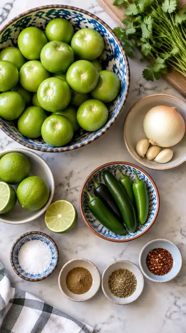 Smoked Tomatillo Salsa Verde