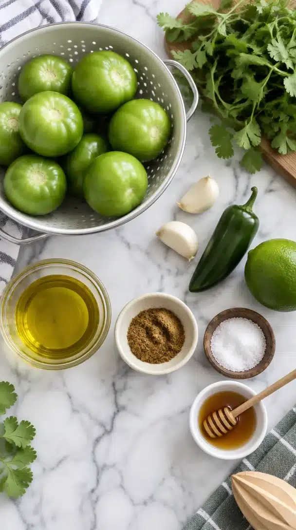 Tomatillo Marinade for Grilled Meats