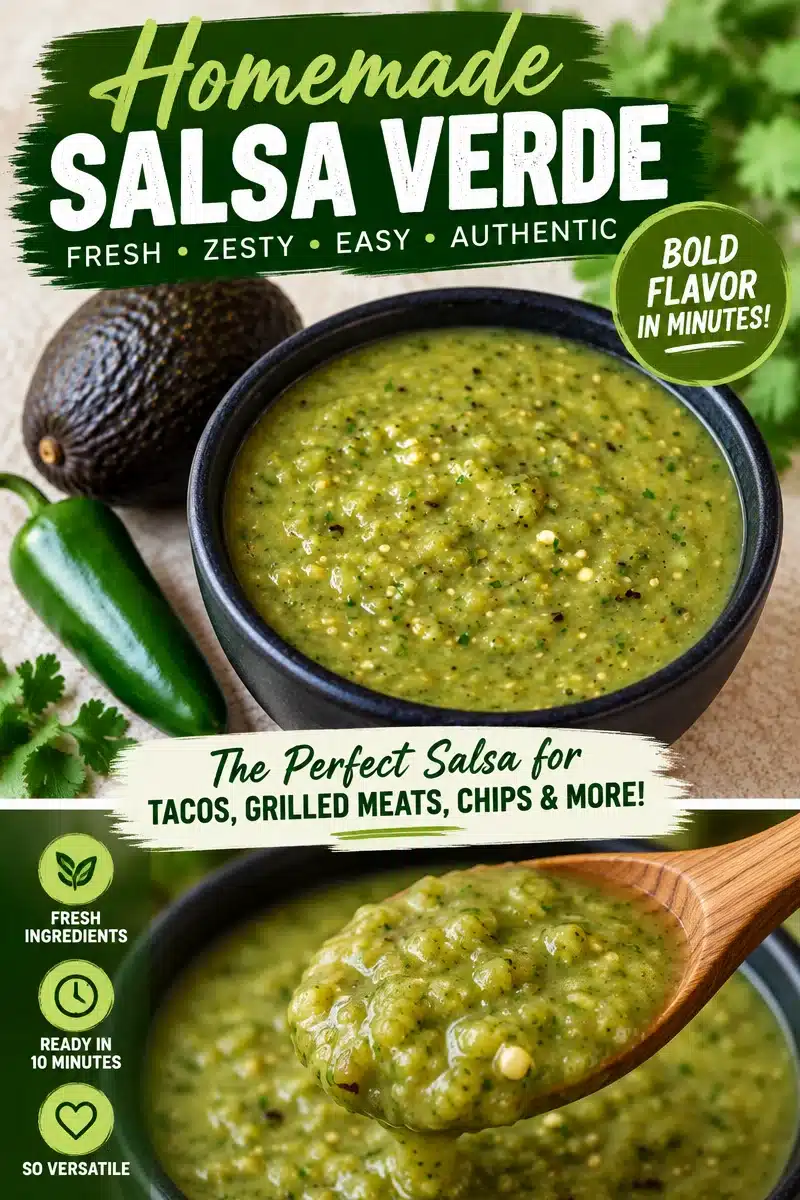 Zesty Tomatillo Avocado Salsa Recipe Zesty Tomatillo Avocado Salsa Recipe